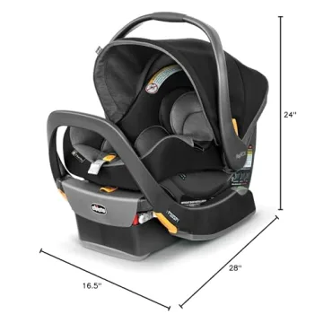 Chicco KeyFit 35 ClearTex Infant Car Seat for Children 4-35 lbs