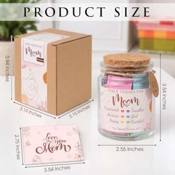 Read Me When Bible Verses Jar - Uplifting Christian Gifts for Women