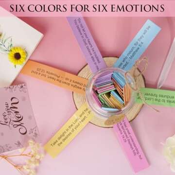 Inspirational Bible Verse Jar - Ideal Christian Gift for Women