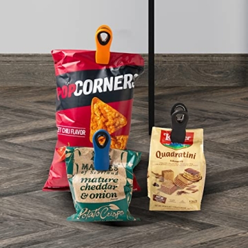 Durable Magnetic Chip Clips - Versatile Kitchen Organizers