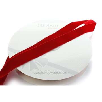 Buy 1" Velvet Ribbon Red for Crafts & Gifts - 5 Yards
