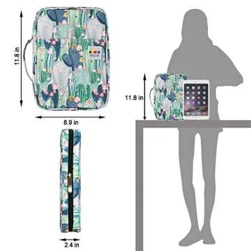 YOUSHARES Cactus 166 Slots Pencil Case for Artists