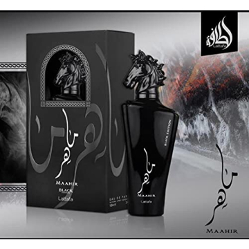 Lattafa Maahir Black Edition Unisex Eau de Parfum 3.4oz