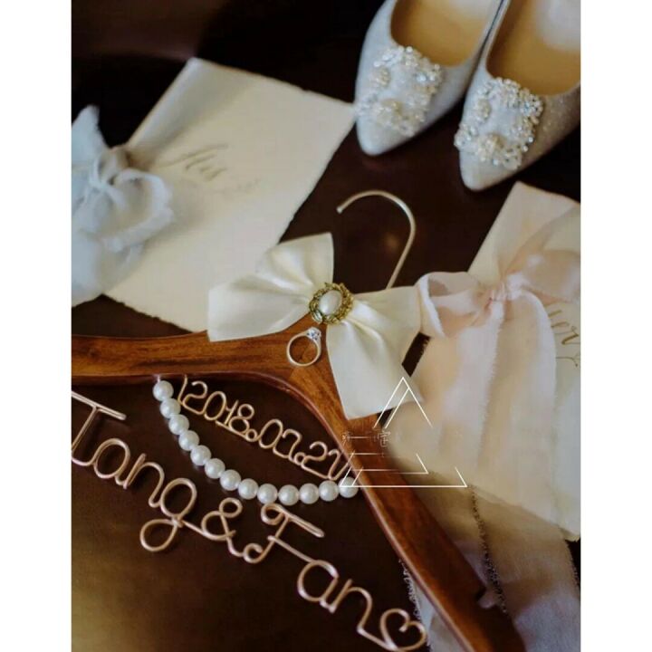 Custom Wedding Hangers Made Just For You