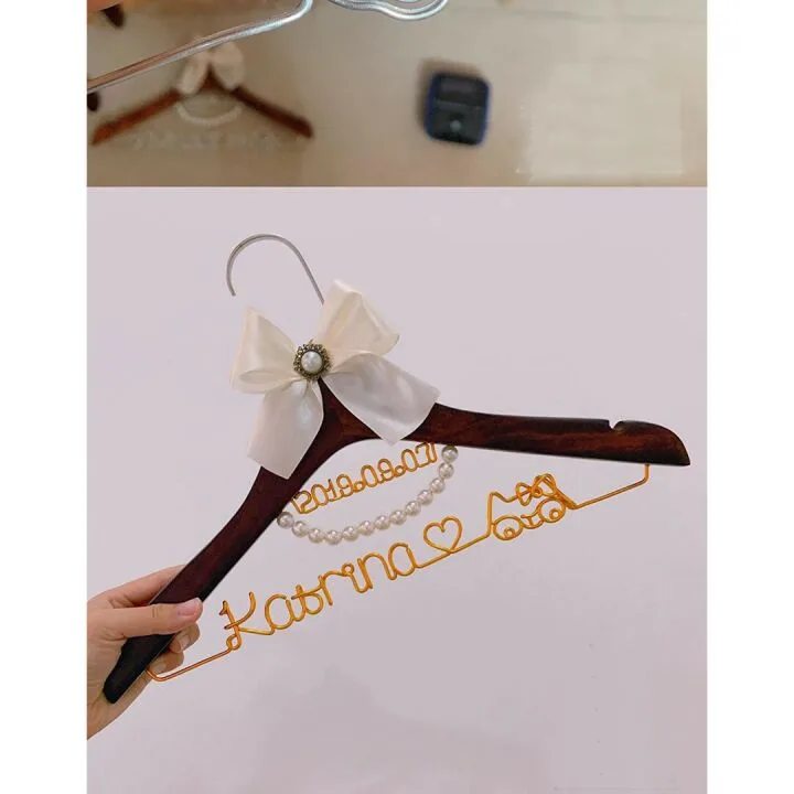 Custom Wedding Hangers Made Just For You