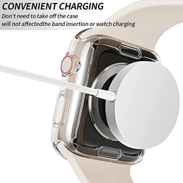 HANKN 2 Pack Clear Screen Protector for Apple Watch 41mm