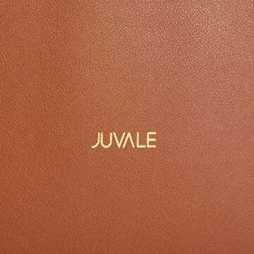 Juvale 2 Pack Faux Leather Foldable Storage Bins with Handles, Collapsible Baskets for Home Organization (Brown, 10 x 6.5 In)