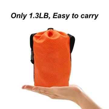 XiaZ 50ft Portable Dog Tie Out Cable for Camping