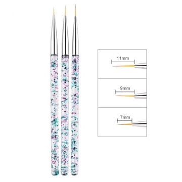 LWBTOSEE Nail Ombre Brush for Stunning Nail Art