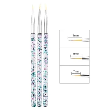 LWBTOSEE Nail Ombre Brush for Stunning Nail Art