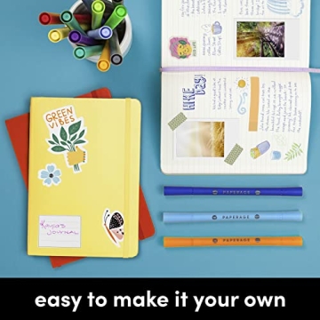 Elegant Eco-Friendly Recycled Journal Notebook for Creatives