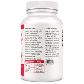 Pet Health Solutions Cranberry D-Mannose Urinary Support