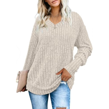 Heymiss Women's Tunic Sweater for Stylish Comfort