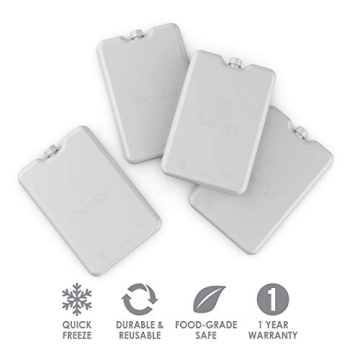 Bentgo Slim Ice Packs - Ultra Thin & Durable Ice Packs