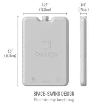 Bentgo Slim Ice Packs - Ultra Thin & Durable Ice Packs