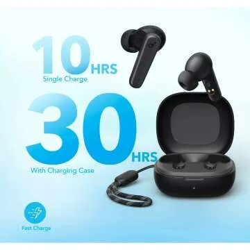 Soundcore P20i Earbuds with Big Bass & 30H Playtime