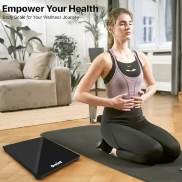 Digital Bathroom Scale Accurate to 0.1lb with LED Display