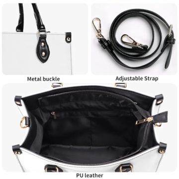 Chic Brown Leopard Rose Print Tote Bags for Women