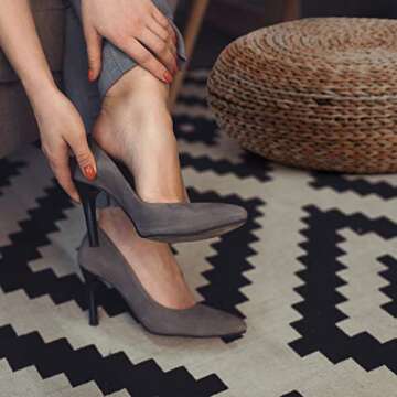 Natural Rattan Stool Ottoman - Outdoor Room Decor - Handwoven Banana Leaves Decorative Foot Rest - Round Pillow 18 inches - Gift for Women, Housewarming Summer Japanese Style Present for Her