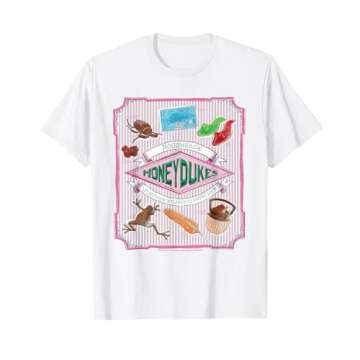 Harry Potter Honeydukes Hogsmeade Label T-Shirt - Enchanting Apparel for Every Fan