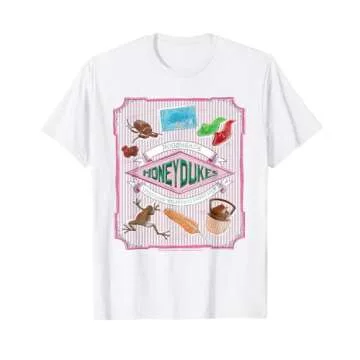 Harry Potter Honeydukes Hogsmeade Label T-Shirt - Enchanting Apparel for Every Fan
