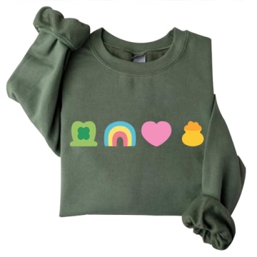DIOMMELL Lucky Charms Sweatshirt for St. Patrick's Day