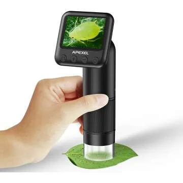 800X APEXEL Kids Handheld Digital Microscope