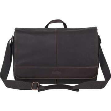 Colombian Leather Messenger by Kenneth Cole