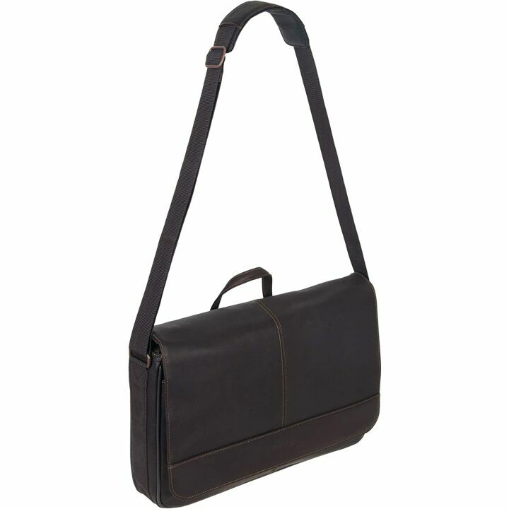 Colombian Leather Messenger by Kenneth Cole