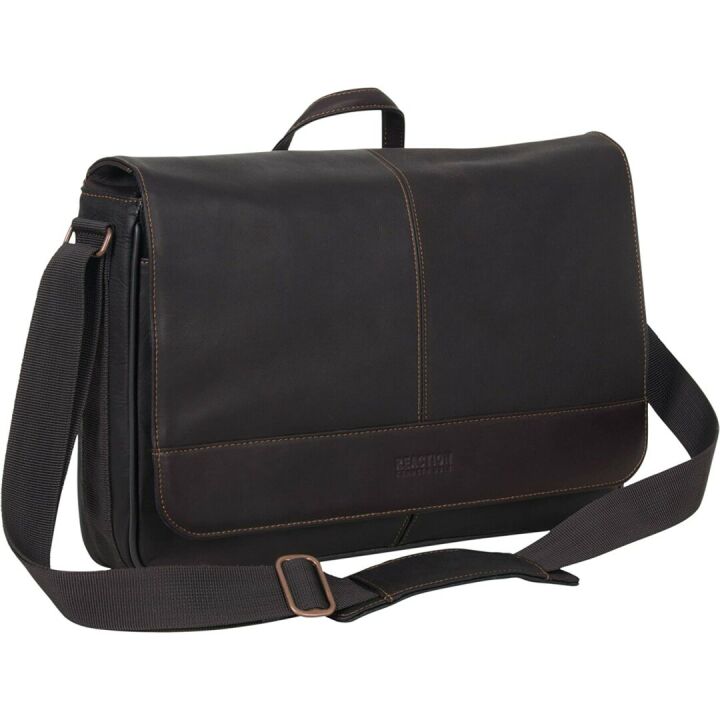 Colombian Leather Messenger by Kenneth Cole