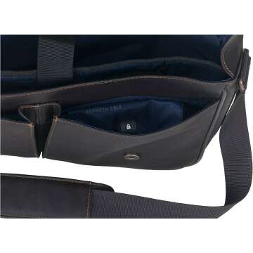 Colombian Leather Messenger by Kenneth Cole