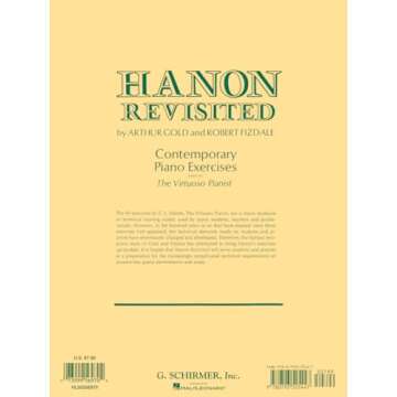 Hanon: The Virtuoso Pianist In Sixty Exercises For The Piano, Vol. 925, Complete (Schirmer's Library...