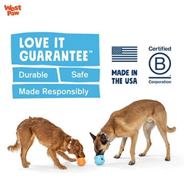 West Paw Zogoflex Toppl Durable Interactive Dog Toy