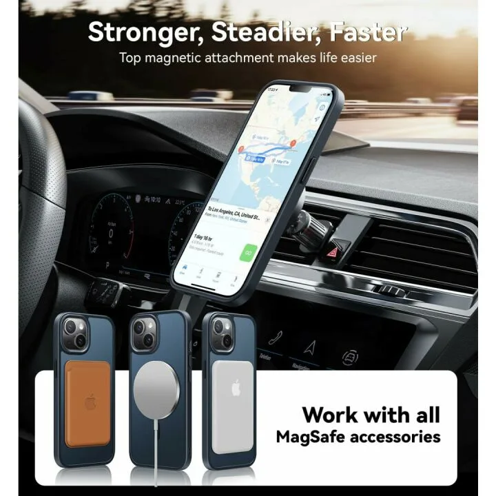Magnetic iPhone 13 Case with 16FT Drop Protection