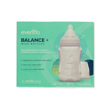 Evenflo Baby 3-Pack Baby Bottles - Safe, PFA-Free for Easy Feeding