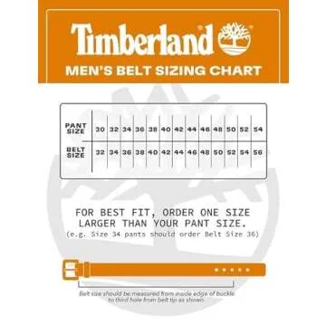 Timberland Men's Classic Leather Reversible Belt, Brown/Black, 34