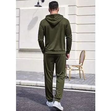 COOFANDY Lightweight Jogging Suit Sets for Men
