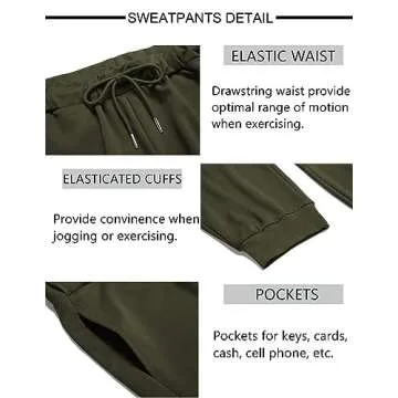 COOFANDY Lightweight Jogging Suit Sets for Men