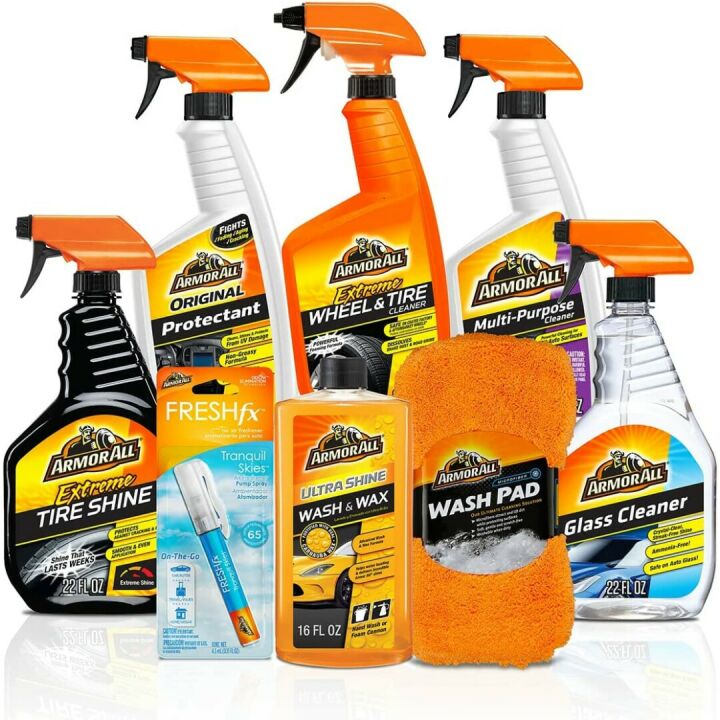 Armor All Car Care Kit - 8 Essential Products