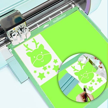 TeckWrap Glow in Dark Neon Vinyl 12x12 Sheets for Crafts