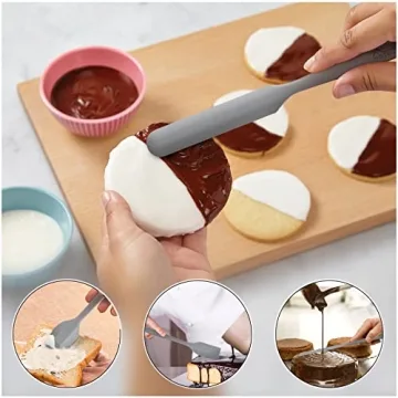 Premium HOTEC Silicone Spatula Set for Kitchen Use