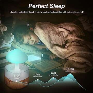 Mriykio Rain Cloud Humidifier with Essential Oils and Lights
