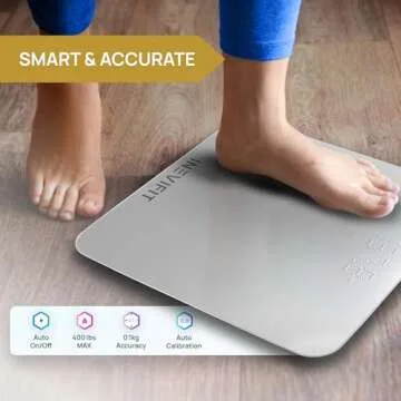 INEVIFIT Smart Bathroom Scale for Accurate Weight & BMI Tracking
