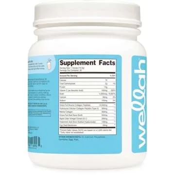 Wellah Afterglow Multi Collagen Protein + Beauty - 30 Servings | Unflavored