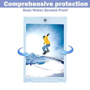 TORONTOKYO 100ct Magnetic Card Holders for Trading Cards