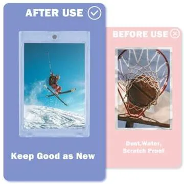 TORONTOKYO 100ct Magnetic Card Holders for Trading Cards