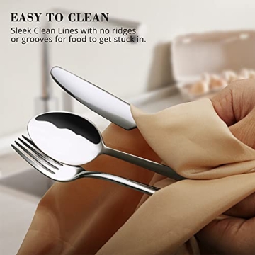 KINGSTONE 20-Piece Silverware Set for Elegant Dining