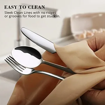 KINGSTONE 20-Piece Silverware Set for Elegant Dining