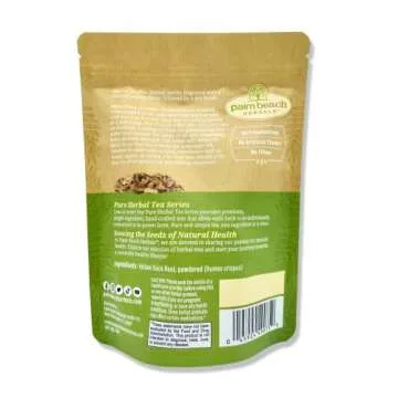 Yellow Dock Root Tea - Pure Herbal Tea Series by Palm Beach Herbals (30ct) [Packaging May Vary]