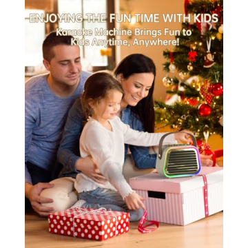 EAIHW Karaoke Machine - Fun Bluetooth Speaker for All